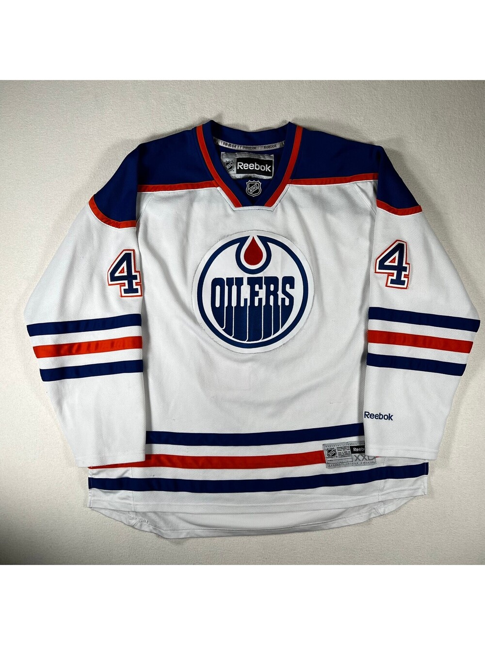 Edmonton Oilers Taylor Hall Reebok Authentic NHL Jersey
